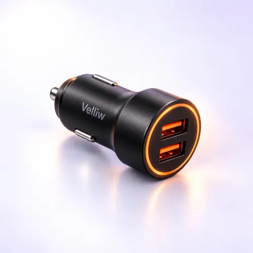 Velliw dual-port car charger